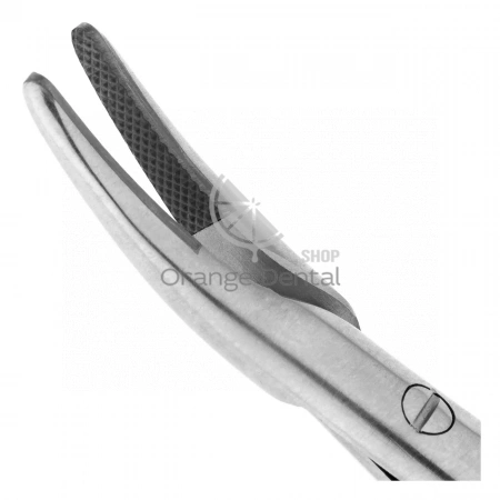 Иглодержатель Micro-Nadelhalter TC, изогнутый, 18 см 40-96TC