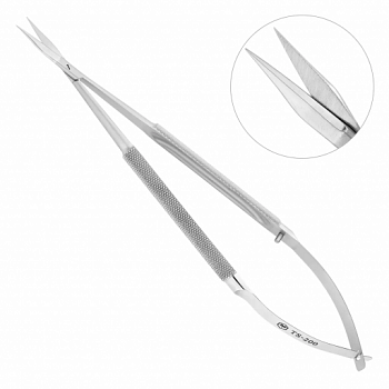 Ножницы микрохирургические, прямые, TS-200*
