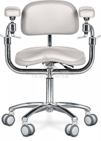 Стул микроскописта Mercury ELITE COMFORT Белый-(HX001-52)