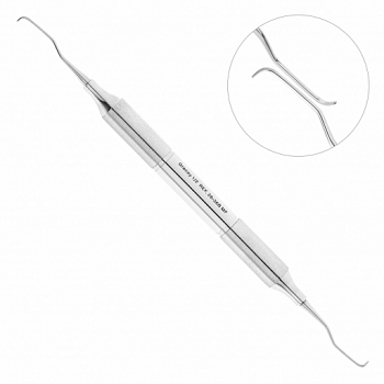 Кюрета парадонтологическая Gracey MF, 1/2, ручка DELUX,ø 10 мм, 26-36BMF*