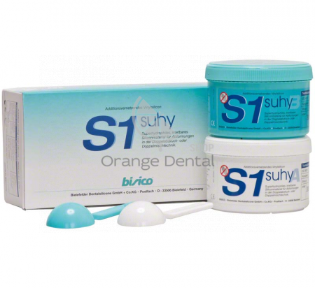 Бисико / Bisico S1 Suhy (superhydrofil) А-силикон, база, мягкий, 2х300мл Bisico Bielfelder Dentals