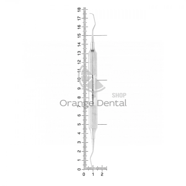 Кюрета парадонтологическая Gracey, 5/6, ручка CLASSIC, ø 10 мм 26-38А*