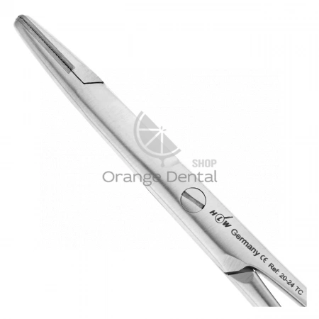 Иглодержатель Olsen-Hegar TC, прямой, 15см 20-24
