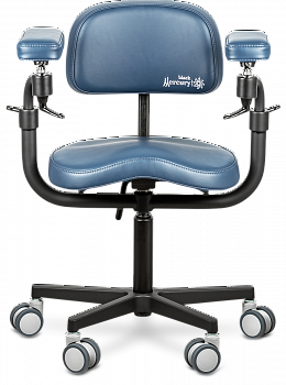 Стул микроскописта MERCURY ELITE COMFORT BLACK Китай