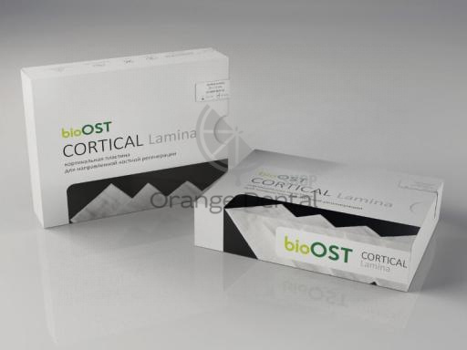 Пластина кортикальная bioOST CORTICAL Lamina/Ламина 25х25х1мм
