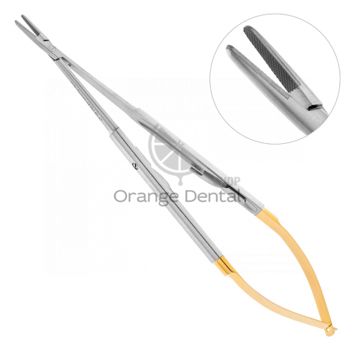 Иглодержатель, Micro-Nadelhalter TC прямой, 18 см 16 280 руб 40-47
