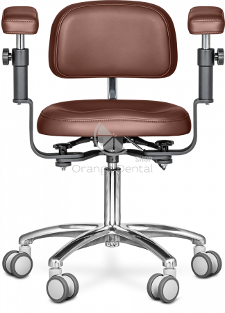 Стул-микроскописта-Mercury-STANDART-Какао-(HX001-97)